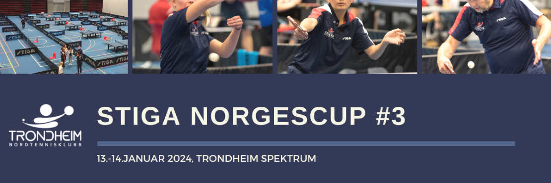 200 påmeldte spillere til Stiga Norgescup nummer 3 i Trondheim !