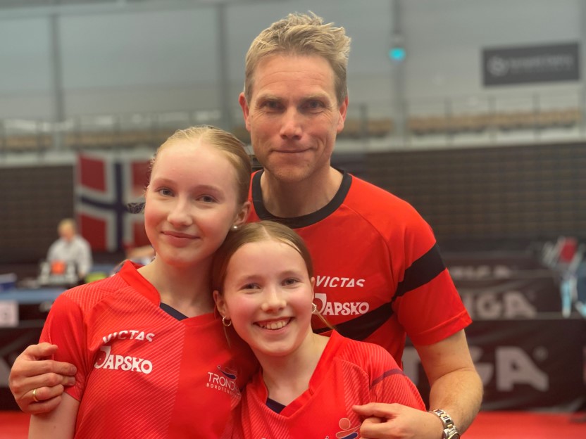 NM-gull i jenter double til Rebekka og Susanne Flor Wilhelmsen