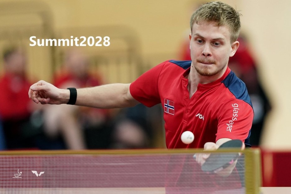 Borgar Haug klar for WTT Contender Zagreb