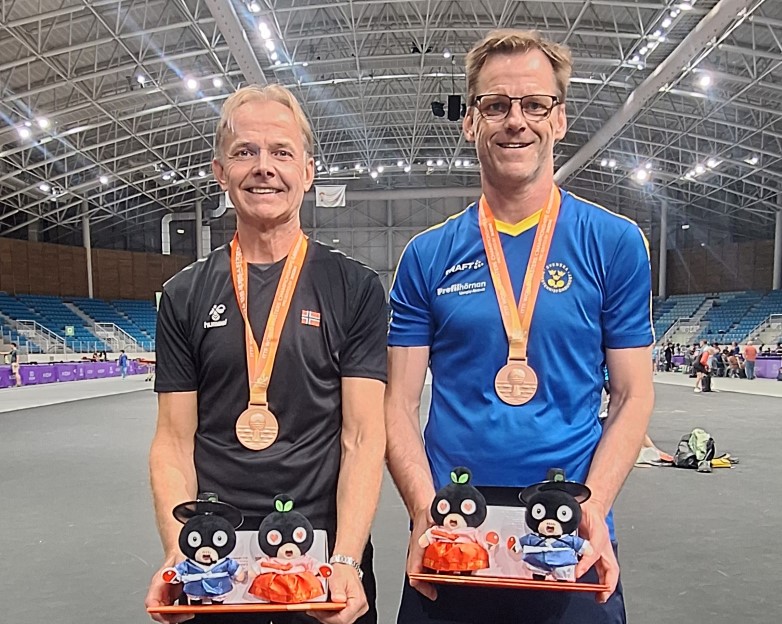 VM for veteraner i Gangneung, Sør-Korea: Bronsemedalje til Norge ved Ove Mårtensson