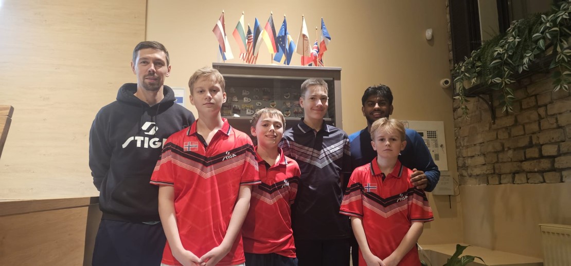 Norske spillere klare for Riga City Council’s Youth Cup