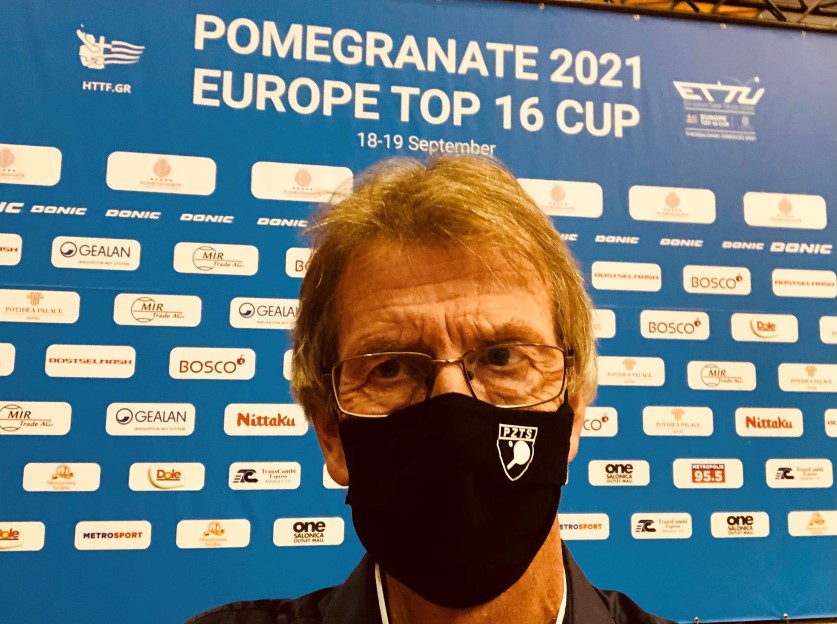 Øivind Eriksen juryleder i 2021 Europe Top 16 Cup i Thessaloniki