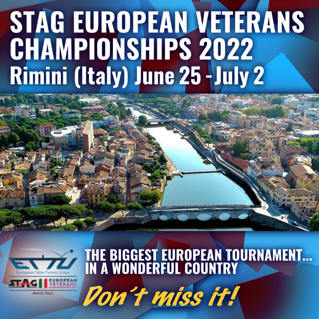 European Veterans Championship 2022 - Rimini (Italy)
