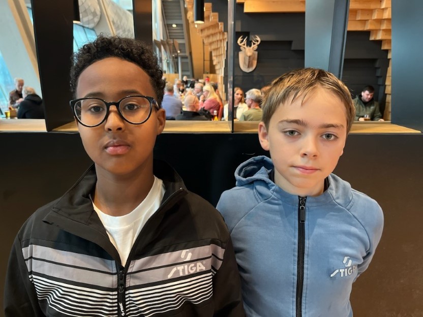 Cedric og Saaid klare for JOOLA Youth Series i Tsjekkia