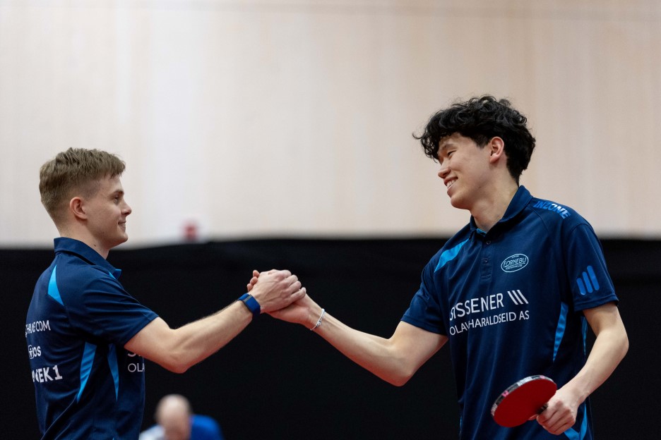 Alexander og Borgar hentet hjem NM-tittel i double