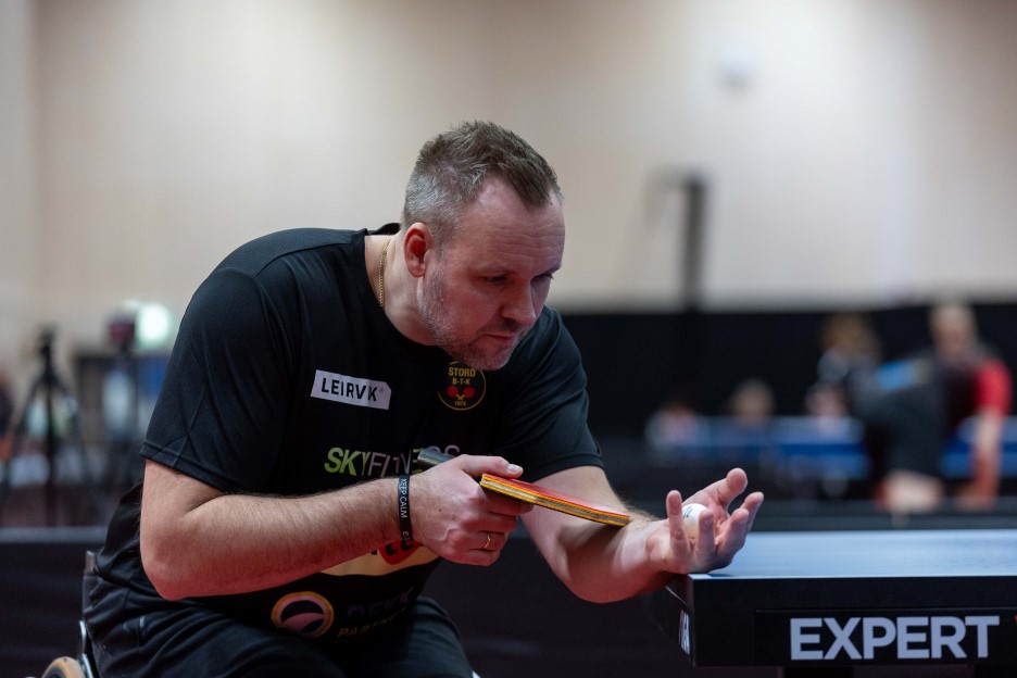 Tommy Urhaug er norgesmester i para sittende single