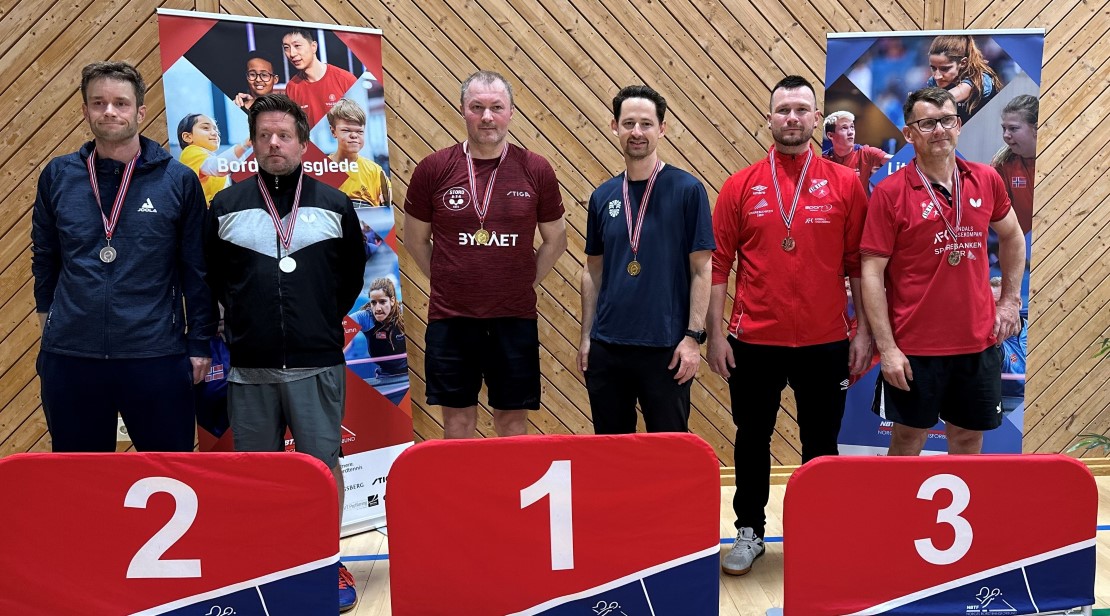 NM-gull til Øystein Bakke og Roger Andersson i Herrer Double 35