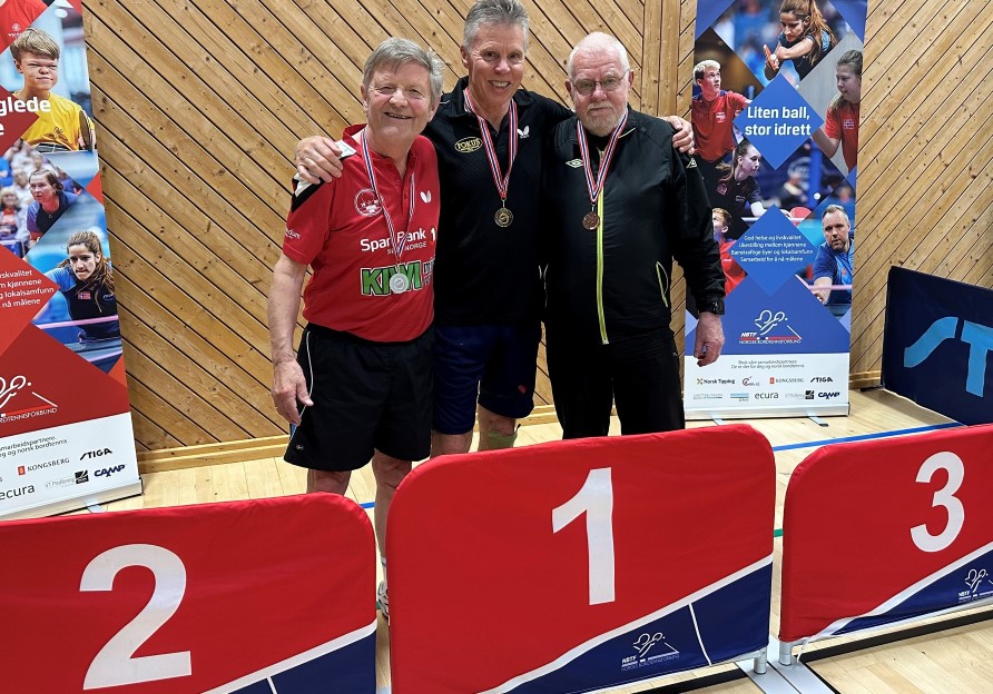 NM-gull til Tommy Schierning i Herrer single 75