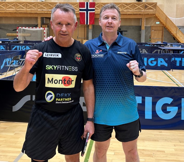 Inge Witsøe og Arild Haukanes stakk av med seieren i herrer double 60