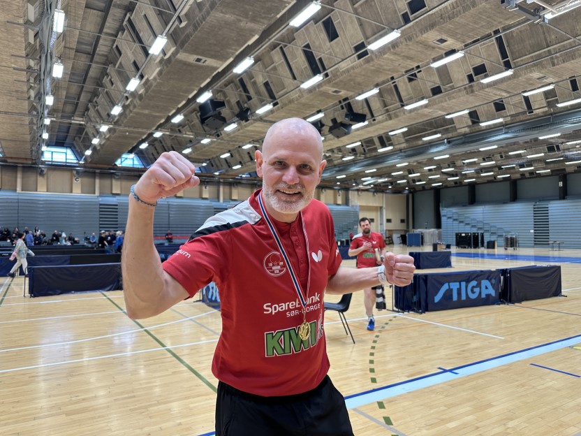 Istvan Moldovan tilbake med NM-gull i herrer 50