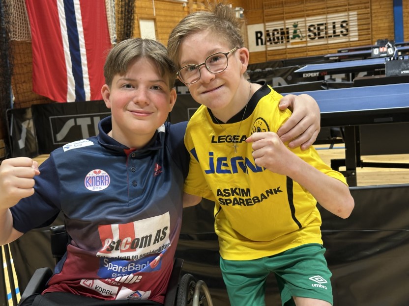 Kornelius Smeby-Ryen og Marcus Arntzen tok NM-gull i para åpen double