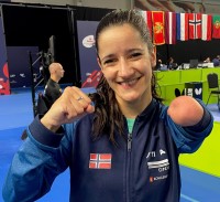 Aida Dahlen topper fortsatt verdensrankingen i det nye året - 1.plass i single og double