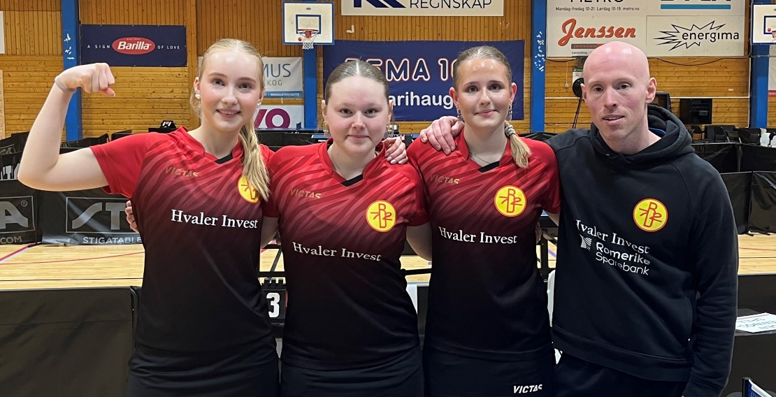 Gull i Junior-NM til B-72 i damer junior lag
