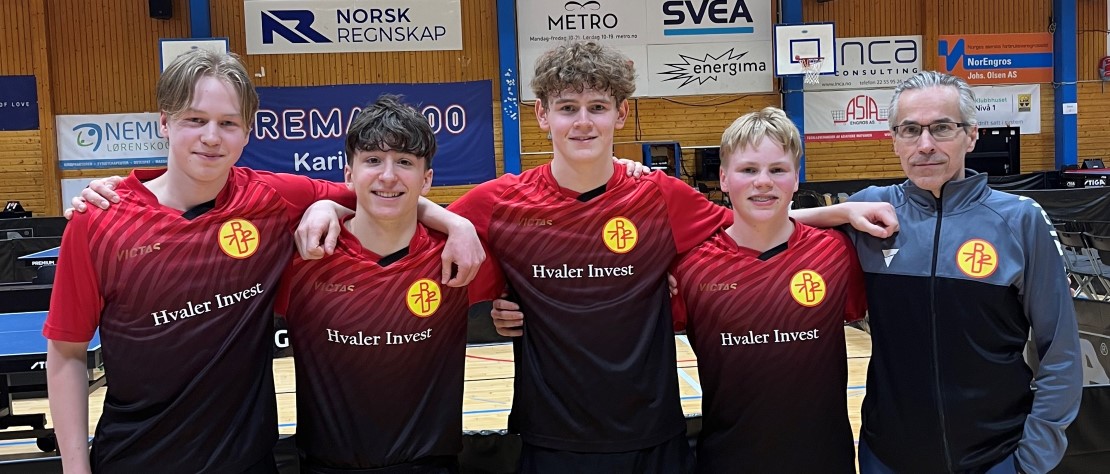 Gull til B-72 i NM for herrer junior lag