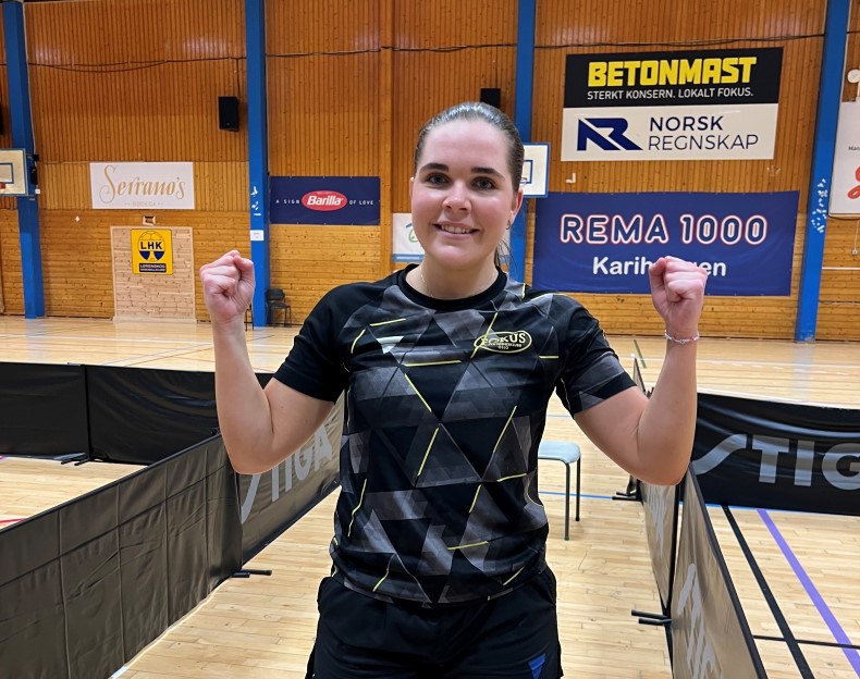 Elsa Sander Bornö norgesmester i damer junior single