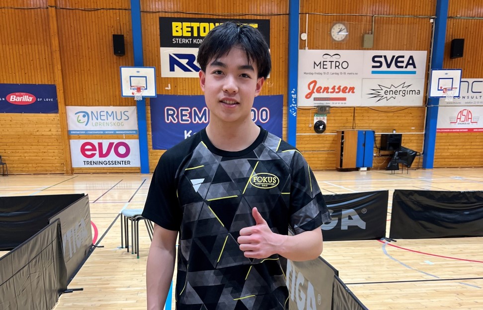 Khai Noah Lam norgesmester i herrer junior single