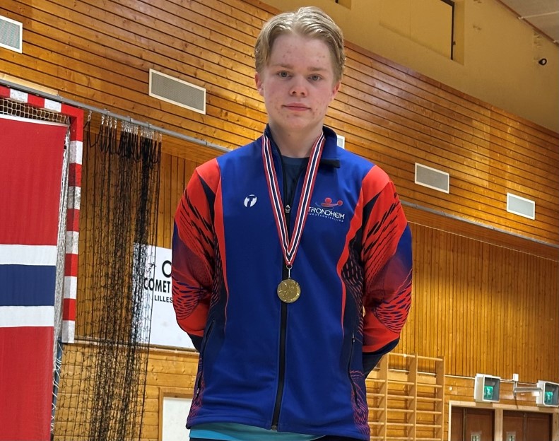 Kristoffer Rye-Holmboe norgesmester i para junior åpen